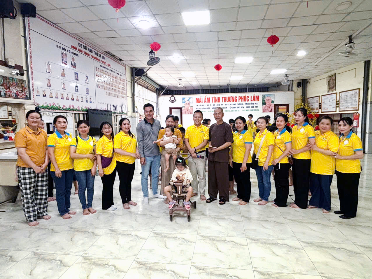 HÀNH TRÌNH LAN TỎA YÊU THƯƠNG - CHUYẾN THIỆN NGUYỆN TẠI MÁI ẤM TÌNH THƯƠNG PHÚC LÂM