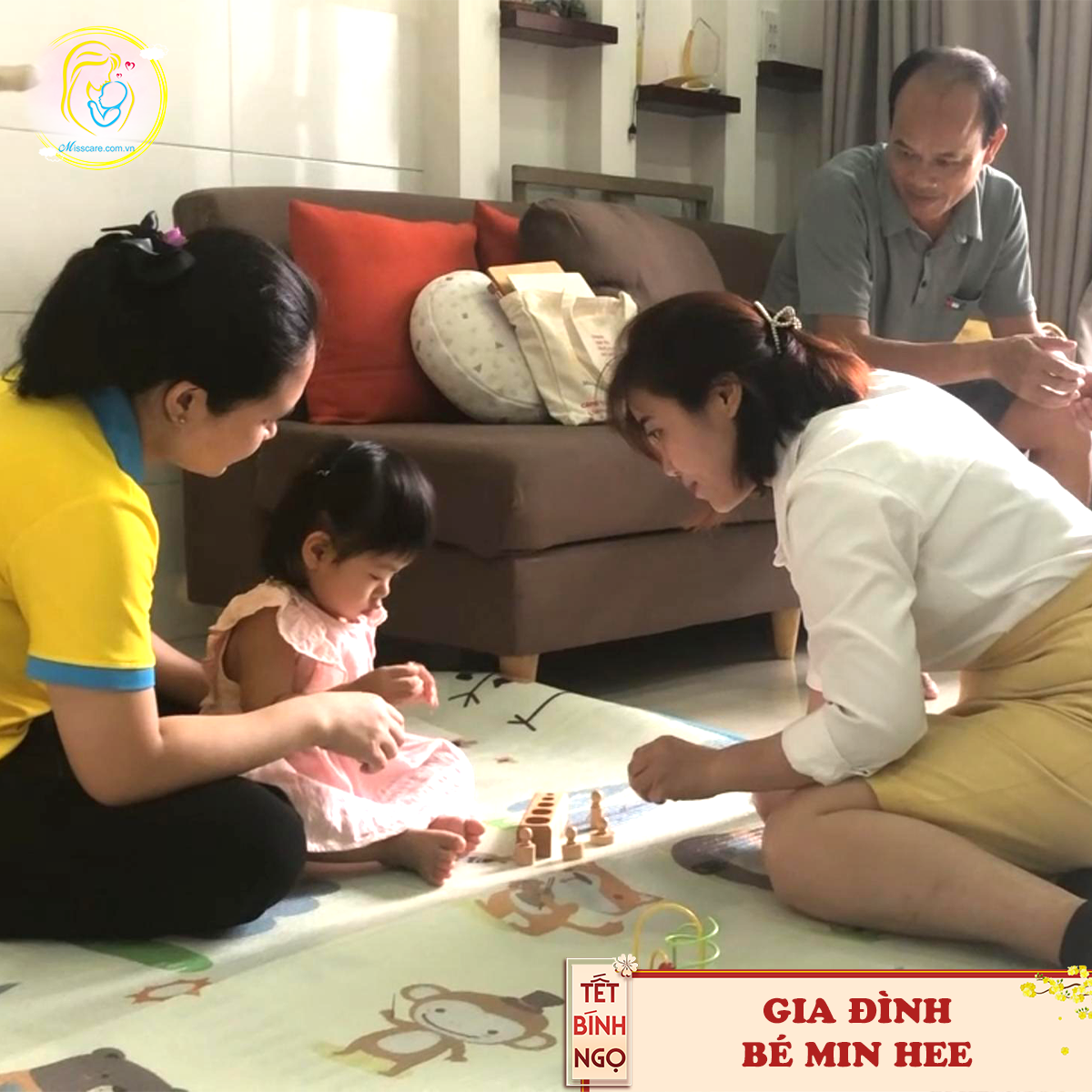 TRƯỚC THỀM NĂM MỚI GHÉ THĂM GIA ĐÌNH BÉ MIN HEE